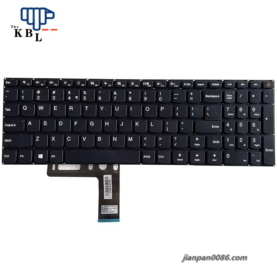 Show details for Original New 5623 US (India) Language For Lenovo IdeaPad 110-15 310-15 Black Laptop Keyboard SN20K93006 PK1311S1A09 10PE543 Picture of Original New 5623 US (India) Language For Lenovo IdeaPad 110-15 310-15 Black Laptop Keyboard SN20K93006 PK1311S1A09 10PE543