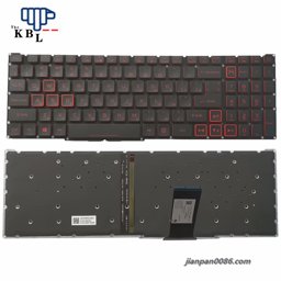 Show details for Original New For Acer Nitro AN515 Russian Language Backlit Laptop Keyboard PK132K11A21 LG5P-N90BRL Picture of Original New For Acer Nitro AN515 Russian Language Backlit Laptop Keyboard PK132K11A21 LG5P-N90BRL