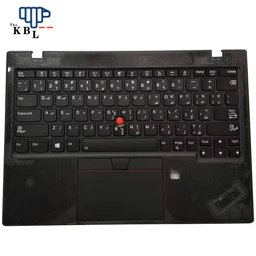 Show details for Original New Arabic Backlit Keyboard For Lenovo Thinkpad X1 Nano Gen1 Upper Case Palmrest Cover SM10T85034 9PTDH5157 Picture of Original New Arabic Backlit Keyboard For Lenovo Thinkpad X1 Nano Gen1 Upper Case Palmrest Cover SM10T85034 9PTDH5157