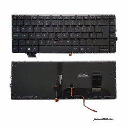 Show details for Original New UK Layout For HP EliteBook 840 G7 G8 With Point Stick Black Laptop Keyboard HPM19F76GBJ930 2P14097TDH206 Picture of Original New UK Layout For HP EliteBook 840 G7 G8 With Point Stick Black Laptop Keyboard HPM19F76GBJ930 2P14097TDH206