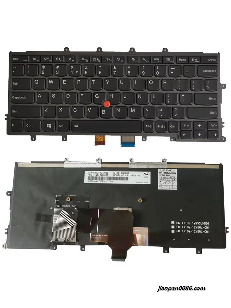Show details for Original New US Language For Lenovo Thinkpad X240 X250 X260 Backlit Laptop Keyboard 04X0251 1P6315 Picture of Original New US Language For Lenovo Thinkpad X240 X250 X260 Backlit Laptop Keyboard 04X0251 1P6315