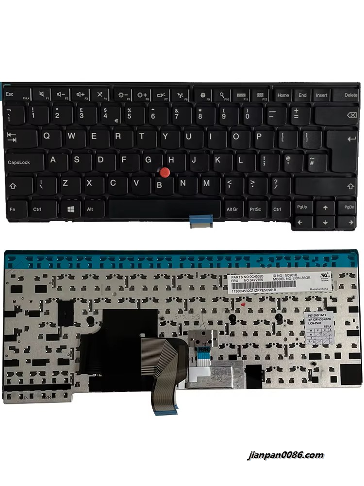 Show details for Original New For IBM Thinkpad UK Language E431 T440 T440P E440 T440s T431 Nobacklit Laptop Keyboard 1P3476 00HW905 E2 Picture of Original New For IBM Thinkpad UK Language E431 T440 T440P E440 T440s T431 Nobacklit Laptop Keyboard 1P3476 00HW905 E2