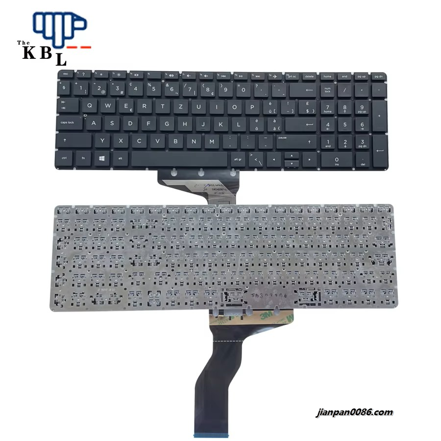 Show details for Original New Swiss Language For HP Pavilion 15-BS 15-BW 15-CC Black  Laptop Keyboard PK132042A11 SG-87520-XXA 76PE641 Picture of Original New Swiss Language For HP Pavilion 15-BS 15-BW 15-CC Black  Laptop Keyboard PK132042A11 SG-87520-XXA 76PE641