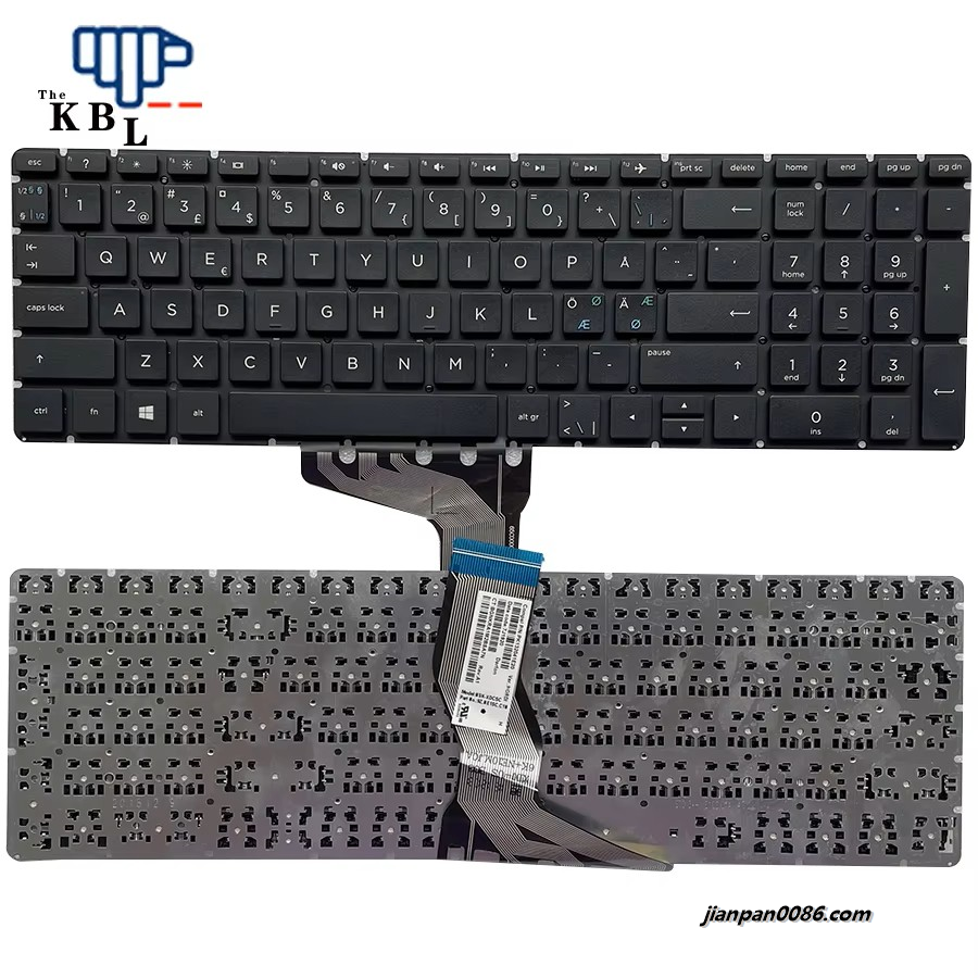 Show details for Original New Nodic Language For HP Pavilion 15-BS 15-BW 15-CC Black Laptop Keyboard PK132041E20 19PE644 Picture of Original New Nodic Language For HP Pavilion 15-BS 15-BW 15-CC Black Laptop Keyboard PK132041E20 19PE644