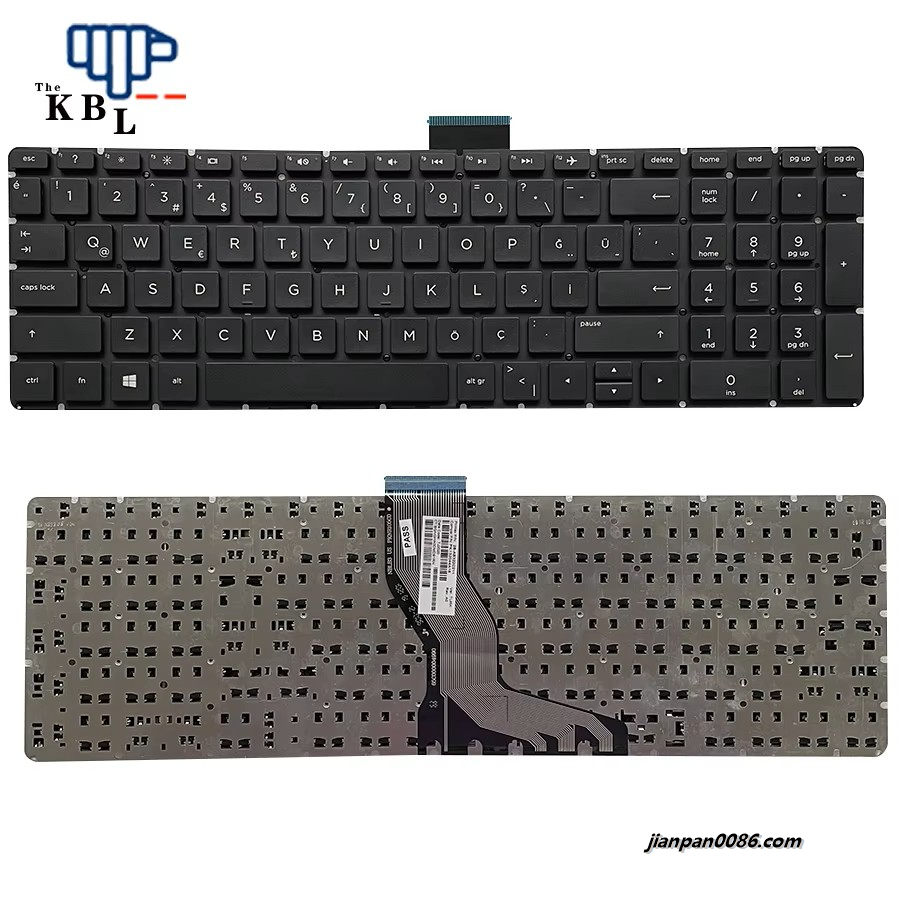 Show details for Original New Turkey Language For HP Pavilion 15-BS 15-BW 15-CC Black Laptop Keyboard PK132044A18 PN2B-AB322C211 5PCS  E644 Picture of Original New Turkey Language For HP Pavilion 15-BS 15-BW 15-CC Black Laptop Keyboard PK132044A18 PN2B-AB322C211 5PCS  E644