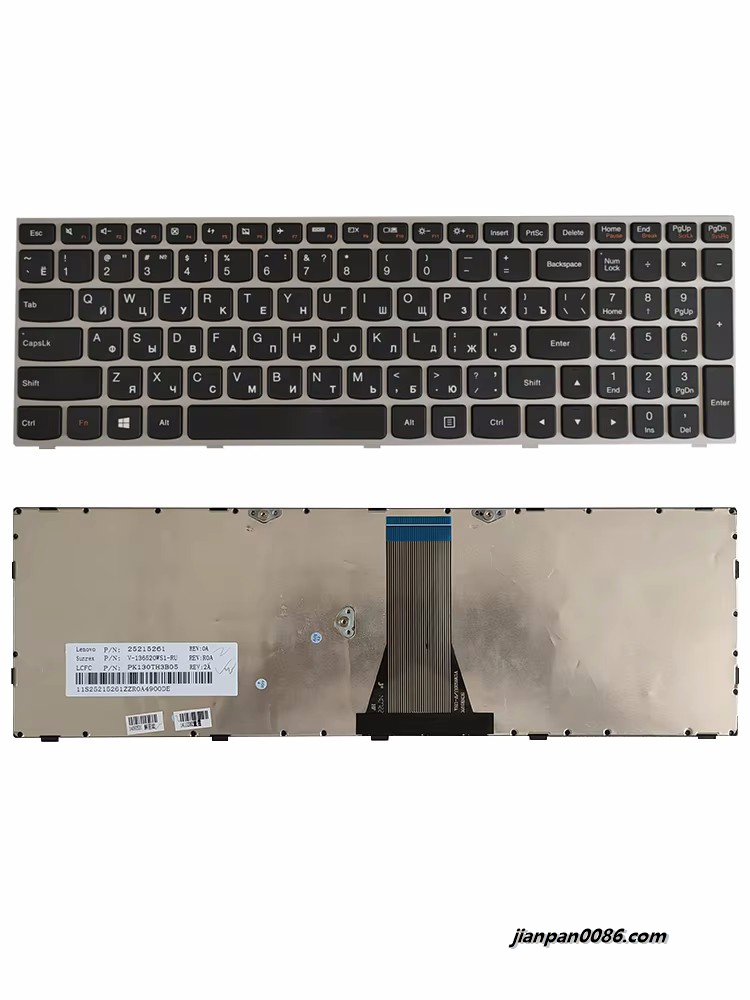 Show details for Original New Russian Language For Lenovo IdeaPad G50-30 G50-45 G50-70 G50-70m Z50 Z50-70 Z50-75 Silver Black Laptop Keyboard 25215261 PK130TH3B05 Picture of Original New Russian Language For Lenovo IdeaPad G50-30 G50-45 G50-70 G50-70m Z50 Z50-70 Z50-75 Silver Black Laptop Keyboard 25215261 PK130TH3B05