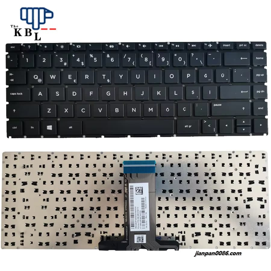 Show details for Original New Turkey Language For HP Pavilion 14-BA 14T-BA 14M-BA 14-BS Black Laptop Keyboard FRU 2B-AB222Q110 Picture of Original New Turkey Language For HP Pavilion 14-BA 14T-BA 14M-BA 14-BS Black Laptop Keyboard FRU 2B-AB222Q110