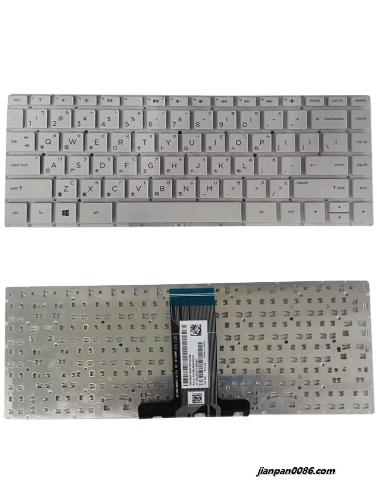 Show details for Original 7058 New TW Language For HP Pavilion 14-BA 14T-BA 14M-BA 14-BS White Laptop Keyboard FRU 2B-AB204Q100 Picture of Original 7058 New TW Language For HP Pavilion 14-BA 14T-BA 14M-BA 14-BS White Laptop Keyboard FRU 2B-AB204Q100