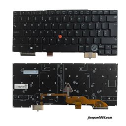 Show details for Original New UK Language For Lenovo Thinkpad X1 Carbon Gen 2024 Black Backlit Laptop Keyboard  PK1332C3B12 SN21K90086 SG-A3420-2BA Picture of Original New UK Language For Lenovo Thinkpad X1 Carbon Gen 2024 Black Backlit Laptop Keyboard  PK1332C3B12 SN21K90086 SG-A3420-2BA