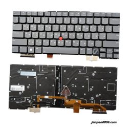 Show details for Original New Ukrane Language For Lenovo Thinkpad X1 Yoga 2024 Grey Backlit Laptop Keyboard SG-A3430-3RA SN3B02BG0 D735 Picture of Original New Ukrane Language For Lenovo Thinkpad X1 Yoga 2024 Grey Backlit Laptop Keyboard SG-A3430-3RA SN3B02BG0 D735