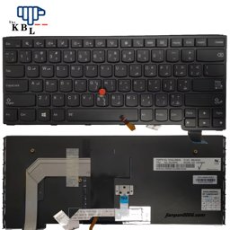 Show details for Original New Arabic Language For IBM Thinkpad S3 YOGA 14 Backlight With Point Stick Laptop Keyboard MP-14A83A0J442  SN20F98419  FRU NO.00HW768  B153 10P3011 Picture of Original New Arabic Language For IBM Thinkpad S3 YOGA 14 Backlight With Point Stick Laptop Keyboard MP-14A83A0J442  SN20F98419  FRU NO.00HW768  B153 10P3011