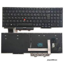 Show details for Original New Spanish Layout For Lenovo Thinkpad E15 Backlight With Point Stick Laptop Keyboard Original V185820FK1 SP 5PTDH6158 Picture of Original New Spanish Layout For Lenovo Thinkpad E15 Backlight With Point Stick Laptop Keyboard Original V185820FK1 SP 5PTDH6158