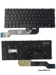 Show details for Oraginal New For Dell 7460 7466 7560 Spanish Language Black Laptop Keyboard 0DX7PR  PK131Q14A21 E480 Picture of Oraginal New For Dell 7460 7466 7560 Spanish Language Black Laptop Keyboard 0DX7PR  PK131Q14A21 E480