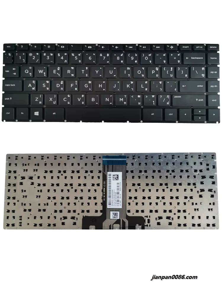 Show details for Original New Thailand Layout For HP Pavilion 14-BA 14-BA010CA 14-BA011DX 14-BA013DX 14-BS 14T-BA Black Laptop Keyboard 2B-AB236Q110 E342 1P6327 Picture of Original New Thailand Layout For HP Pavilion 14-BA 14-BA010CA 14-BA011DX 14-BA013DX 14-BS 14T-BA Black Laptop Keyboard 2B-AB236Q110 E342 1P6327