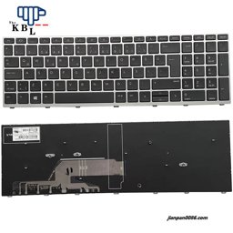 Show details for Original New Turkey Language For HP Probook 450 G5 455 G5 470 G5 Black Laptop Keyboard  (Silver Frame) SG-87820-28A  2PE647 Picture of Original New Turkey Language For HP Probook 450 G5 455 G5 470 G5 Black Laptop Keyboard  (Silver Frame) SG-87820-28A  2PE647