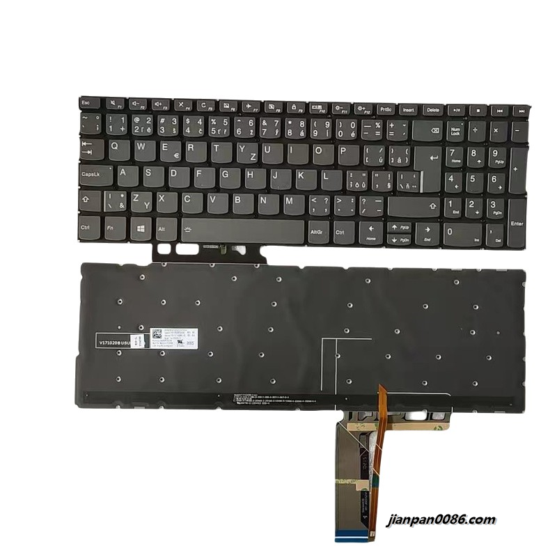Show details for Original New Czech Layout For Lenovo C740-15 Laptop Grey Backlit Keyboard V171020BK1-CS PK131FH2A2716807 29PTDH5402 Picture of Original New Czech Layout For Lenovo C740-15 Laptop Grey Backlit Keyboard V171020BK1-CS PK131FH2A2716807 29PTDH5402