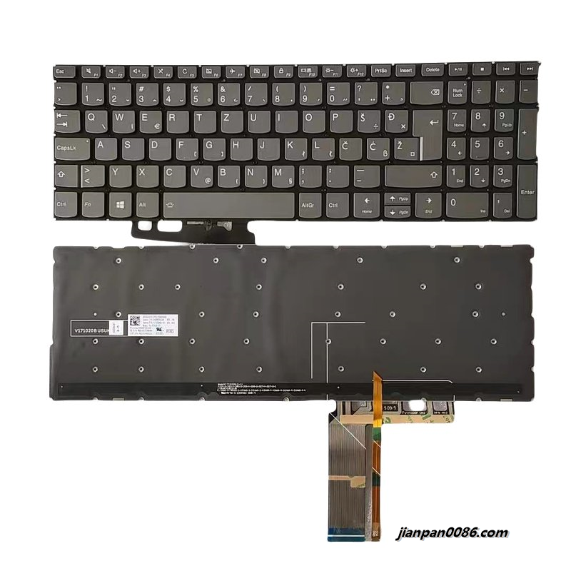 Show details for Original New SA SL YU Layout For Lenovo C740-15 Laptop Grey Backlight Keyboard V171020BK1-SV PK131FH2A24 16810 15PTDH5405 Picture of Original New SA SL YU Layout For Lenovo C740-15 Laptop Grey Backlight Keyboard V171020BK1-SV PK131FH2A24 16810 15PTDH5405
