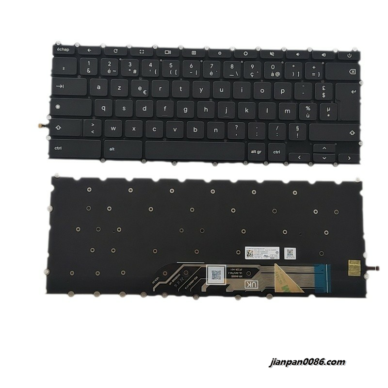 Show details for Original New French Language For DELL Chromebook Laptop Keyboard SG-B3610-2FA  SN2B50B  PK137583B17 DP/N:05RFY5 Chromebook C523   Picture of Original New French Language For DELL Chromebook Laptop Keyboard SG-B3610-2FA  SN2B50B  PK137583B17 DP/N:05RFY5 Chromebook C523