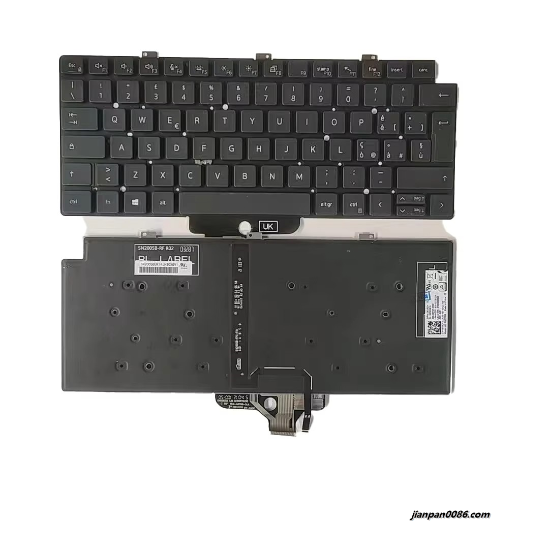 Show details for Oraginal New Italian Language For Dell Latitude 7410 Black Backlight Laptop Keyboard SG-B2730-2IA 2pA528 19122 Picture of Oraginal New Italian Language For Dell Latitude 7410 Black Backlight Laptop Keyboard SG-B2730-2IA 2pA528 19122