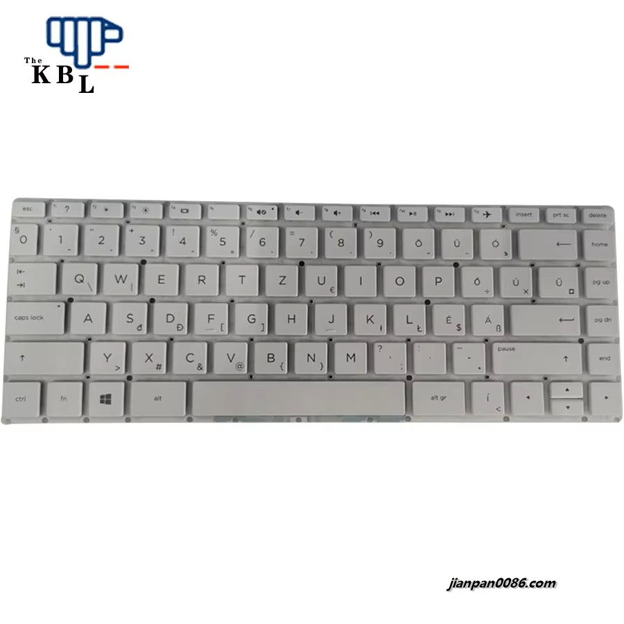 Show details for Original New Hungary Language For HP Pavilion 14-BA 14T-BA 14M-BA 14-BS White Laptop Keyboard 2B-AB224Q100 1PE342 Picture of Original New Hungary Language For HP Pavilion 14-BA 14T-BA 14M-BA 14-BS White Laptop Keyboard 2B-AB224Q100 1PE342