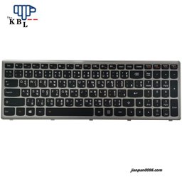 Show details for Original New Thailand Language For Lenovo IdeaPad U510 Z710 Black Backlight Laptop Keyboard T6B1-THA 25211298 9Z. N8RBU.B03 Picture of Original New Thailand Language For Lenovo IdeaPad U510 Z710 Black Backlight Laptop Keyboard T6B1-THA 25211298 9Z. N8RBU.B03