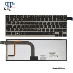 Show details for Original New Portugal language For Toshiba  W30 W30T W35 Silver backlit Laptop Keyboard FRU AETI5T01010-PT Picture of Original New Portugal language For Toshiba  W30 W30T W35 Silver backlit Laptop Keyboard FRU AETI5T01010-PT