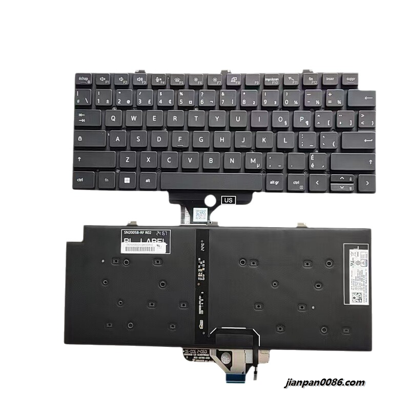 Show details for Original New Canada Layout For Dell Latitude 7320 Backlit Laptop Keyboard SG-B2750-X3A SN2005BZ PK133IV3B10 DP/N:0JHC54 S059 Picture of Original New Canada Layout For Dell Latitude 7320 Backlit Laptop Keyboard SG-B2750-X3A SN2005BZ PK133IV3B10 DP/N:0JHC54 S059