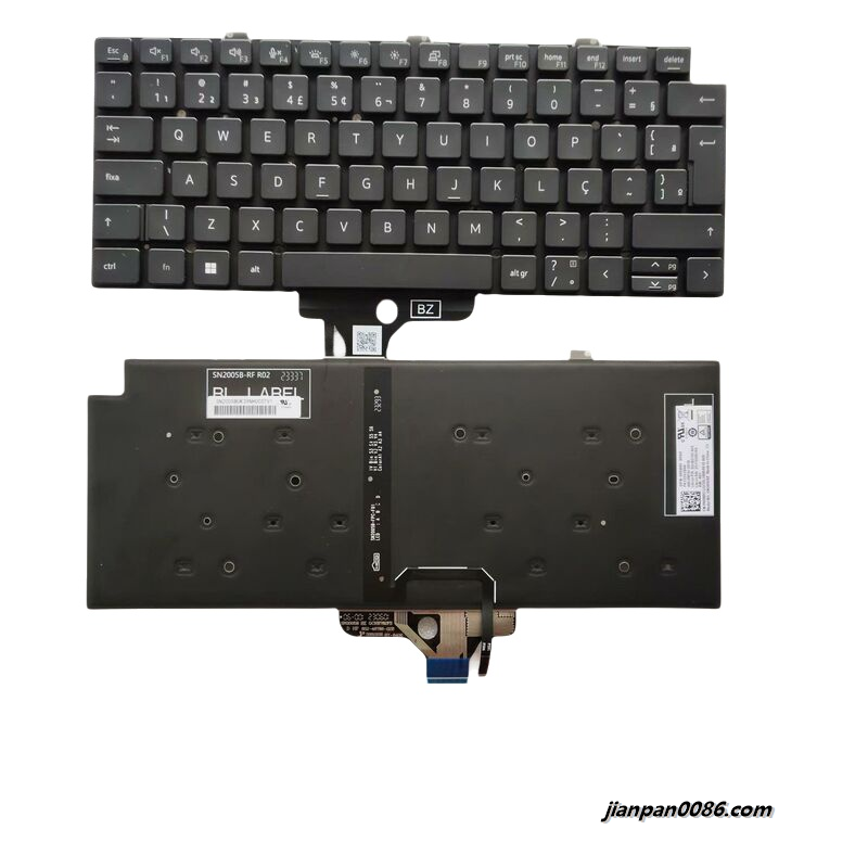 Show details for  Original New Brazil Layout For Dell Latitude 7320 Backlit Laptop Keyboard SG-B2750-40A SN2005BZ PK133IV3B44 DP/N:0K8W92 B399 Picture of  Original New Brazil Layout For Dell Latitude 7320 Backlit Laptop Keyboard SG-B2750-40A SN2005BZ PK133IV3B44 DP/N:0K8W92 B399