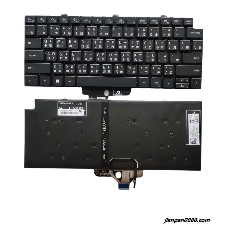 Show details for Original New TW Layout For Dell Latitude 7320 Backlit Laptop Keyboard SG-B2750-XMA SN2005BZ PK133IV3B08 DP/N:0J52RN B400 Picture of Original New TW Layout For Dell Latitude 7320 Backlit Laptop Keyboard SG-B2750-XMA SN2005BZ PK133IV3B08 DP/N:0J52RN B400