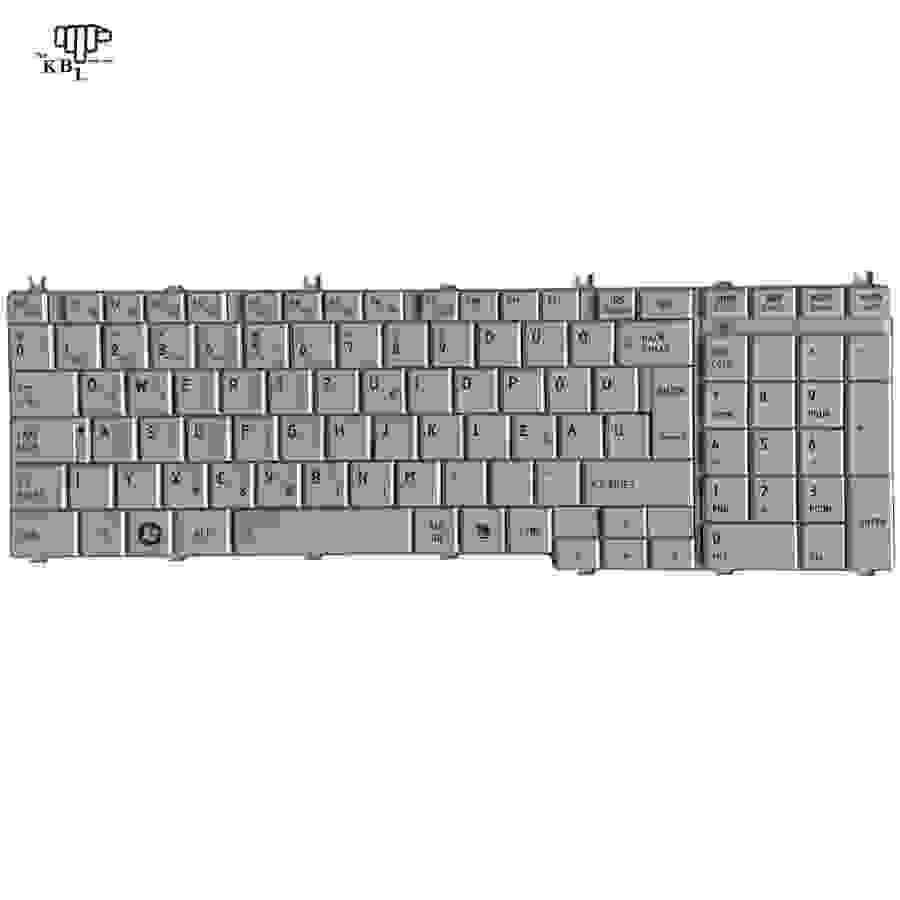 Picture of Original 7291 New Hungary Language For Toshiba C650 White Laptop Keyboard PK130CK1C18 1P7291
