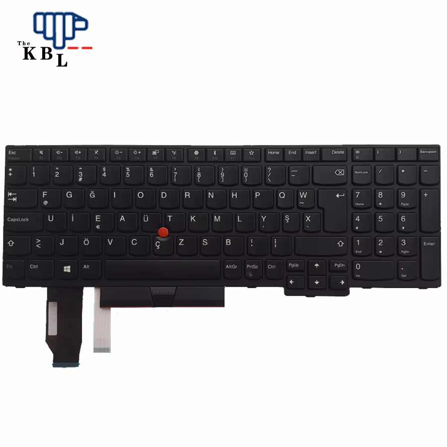 Picture of New 11715 For Lenovo Thinkpad  E580 E590 E595 L580 L590 T590 P52 P72  Turkey  Laptop Keyboard 01YP754 SN20P34289 PK131673A32
