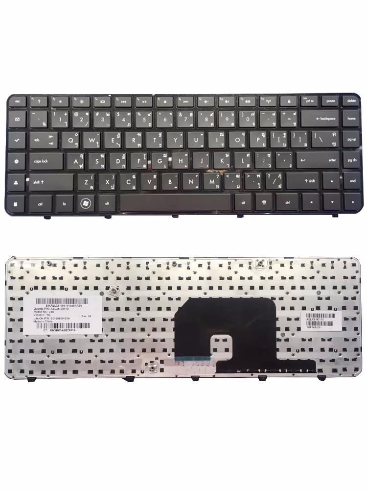 Picture of Original 3826 New Thailand Language For HP Pavilion DV6-3100 DV6-3000 Laptop Keyboard 606745-AD