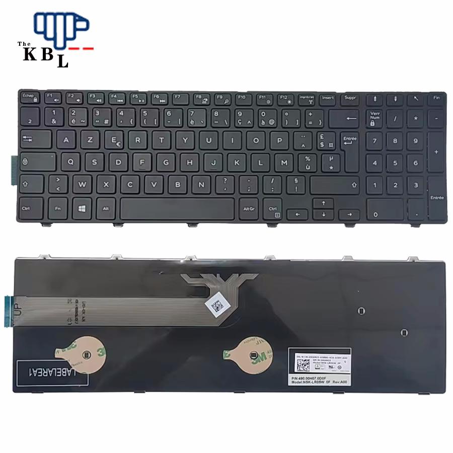Picture of Original 13446 New France Language For Dell 15 3000 5000 3553 5577 7559 5557 3567 3562 3568 Black Laptop Keyboard 0MXM33 36PTDH3582