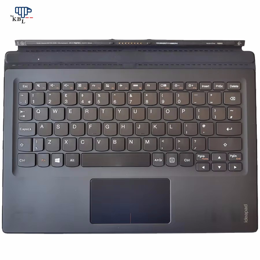 Picture of Original 3893 New UK Language For Lenovo MIIX 700-12SK Folio Keyboard 5N20K07171 (a Little Defective of Surface) 9PE173
