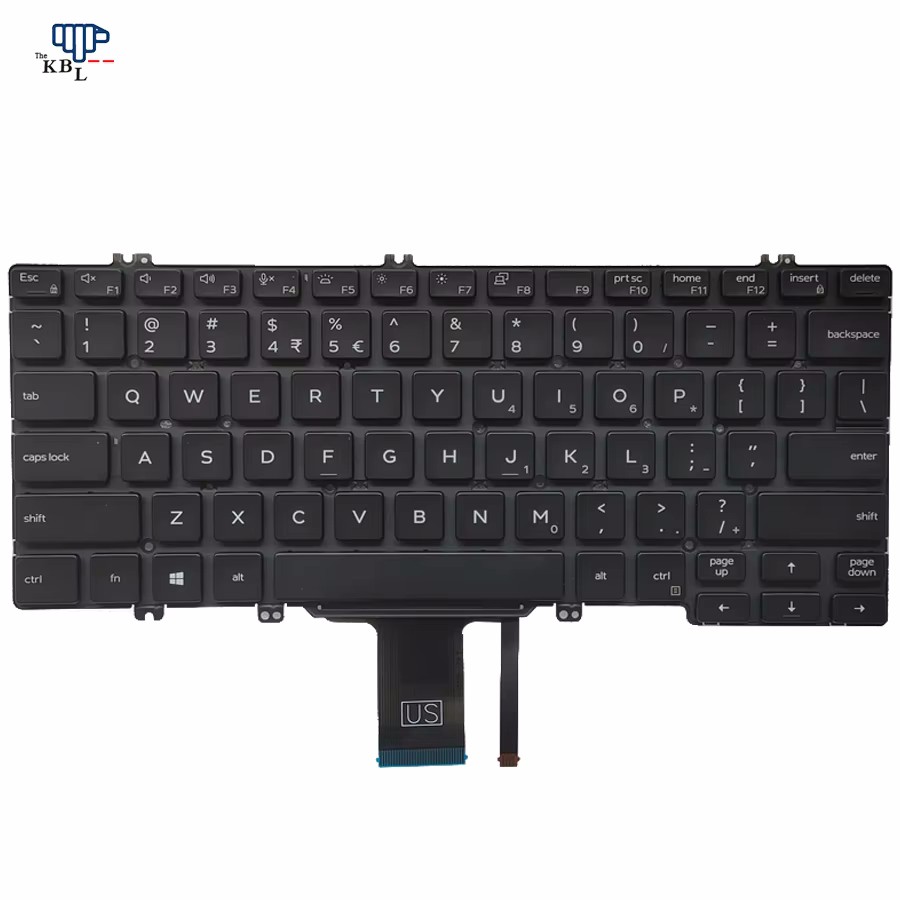 Picture of Origina 8517 New US (India) Languag For Dell Latitude 3300 5300 7200 7300 Backlight Laptop Keyboard PK132EQ3B01 SG-97201-XUA 02RDRY