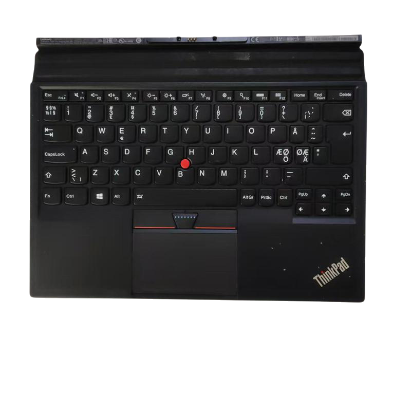 Picture of New For Norway Language Lenovo Thinkpad X1 Tablet Backlit Keyboard 01AW540 25249