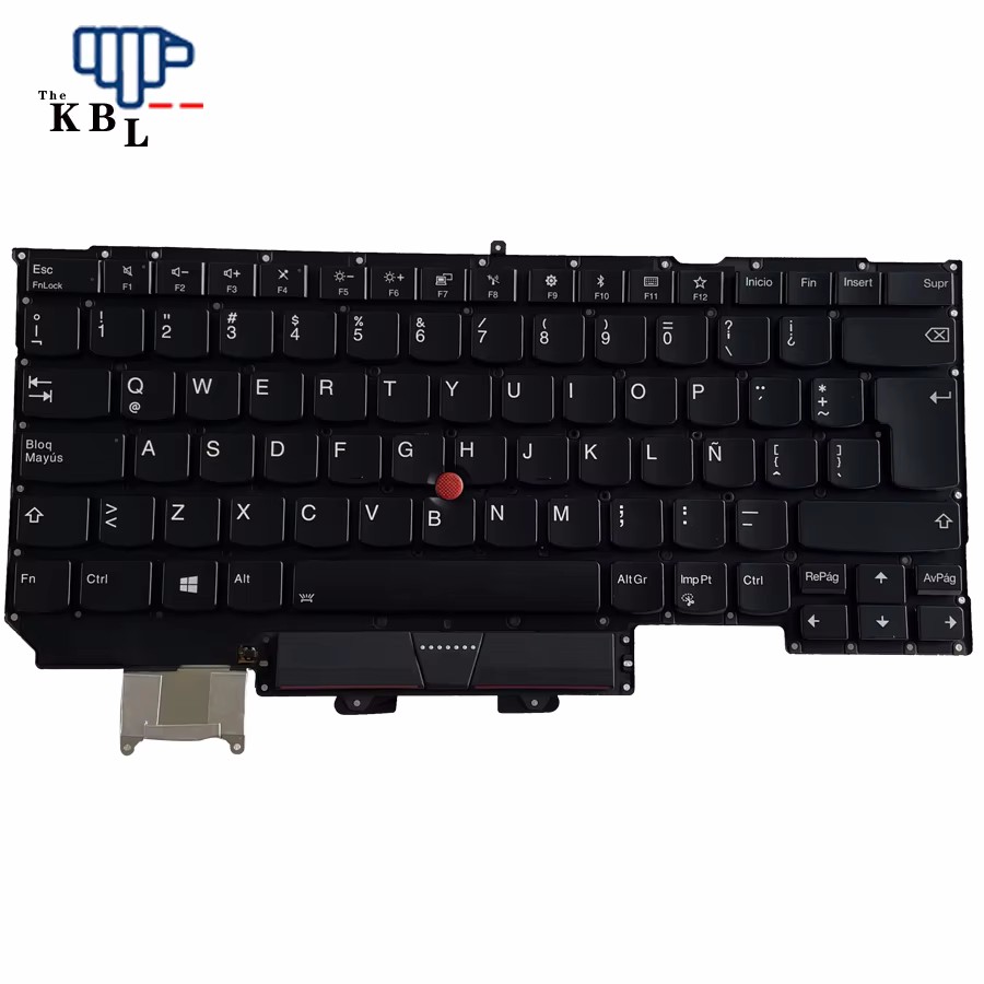 Picture of New 3252 4432 For Lenovo Thinkpad X1 Carbon 2017 2018 Latin Language  Backlit Laptop Keyboard SN20M08034  1PE546