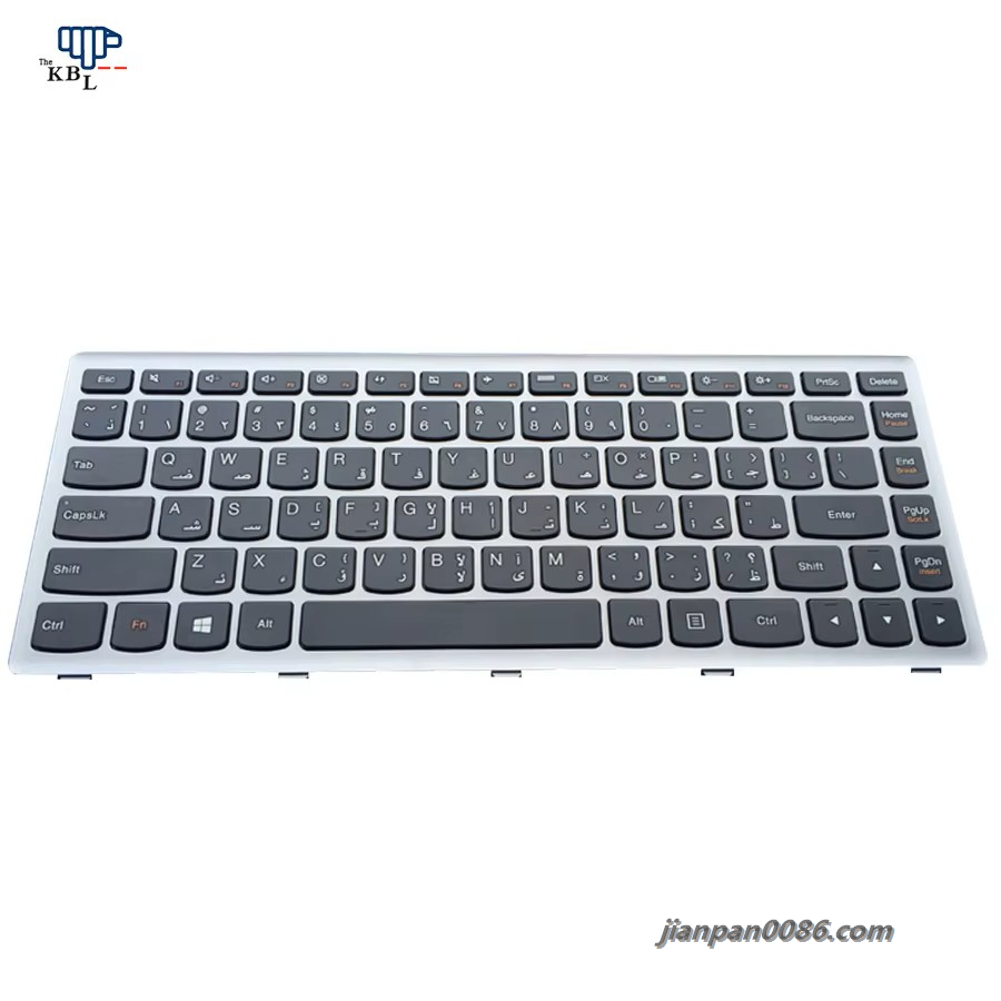 Picture of New 3453 Arabic Language For LENOVO IdeaPad G405s G400S G400SA Z410 FLEX 14 AR Keyboard 25213515