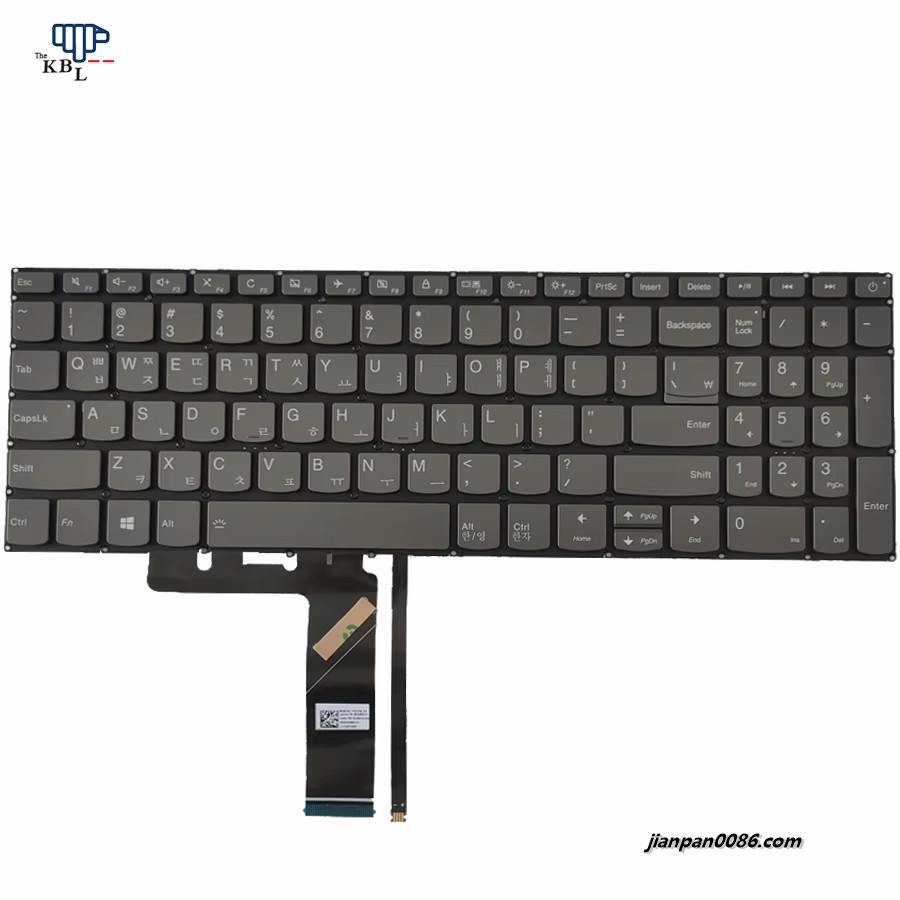Picture of Original New KR Korean Language For Lenovo Ideapad 320-15 SN20M63171 PK1314F3B03 PC5CPB-KO Backlit Laptop Keyboard 2PE189