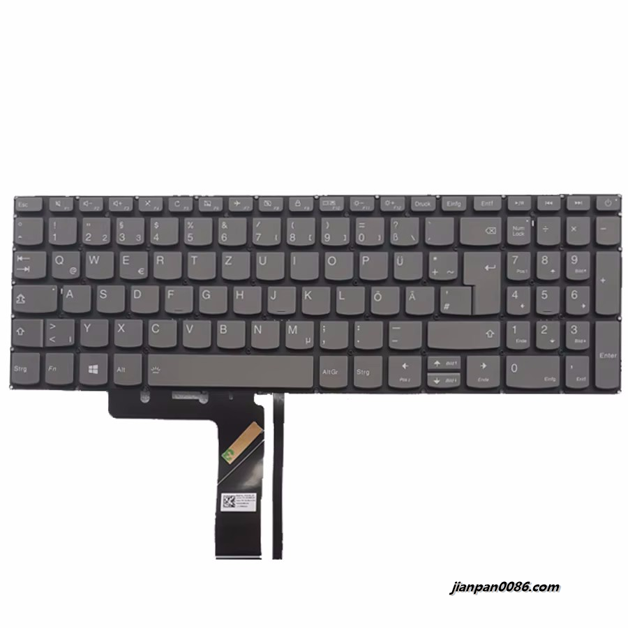 Picture of Original New GR Germany Language For Lenovo IdeaPad 320-15 SN20M63205 PK1314F3B19 PC5CPB-GR Backlit Laptop Keyboard 2P10068