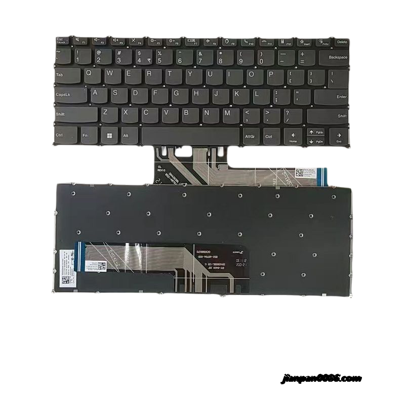 Picture of Original New Indian Language For Lenovo Xiaoxin Air14 Black NoBacklight Laptop Keyboard 4PA524 19085
