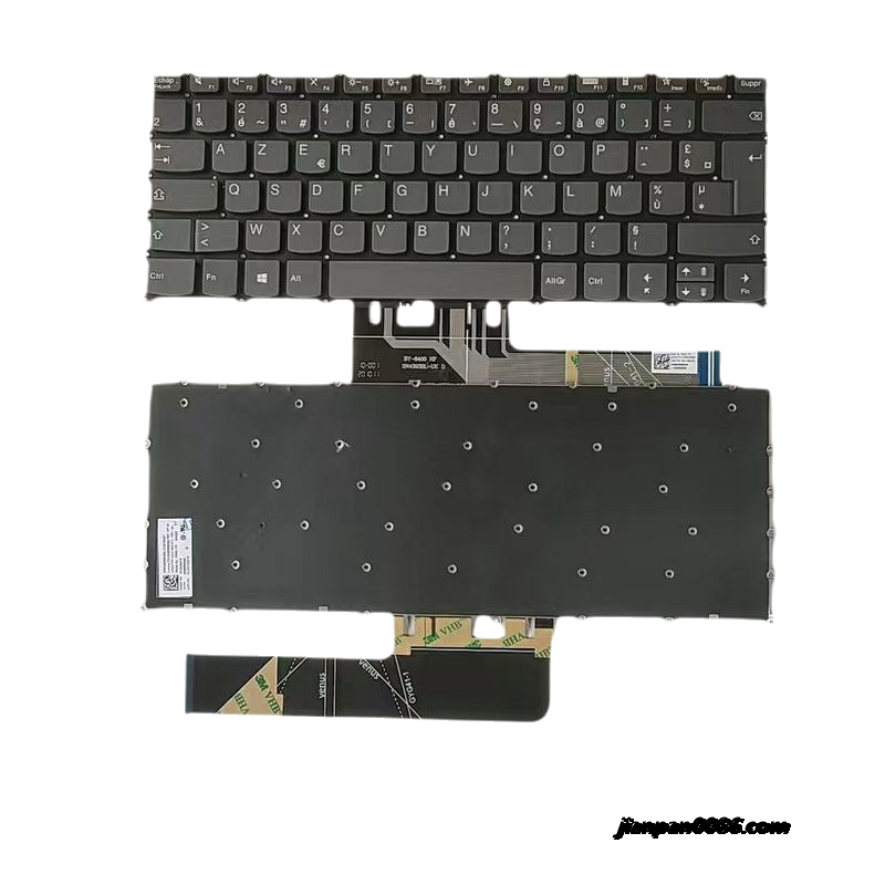 Picture of Original New France Language For Lenovo Xiaoxin Air14 Dark grey NoBacklight Laptop Keyboard 2PA524 19084