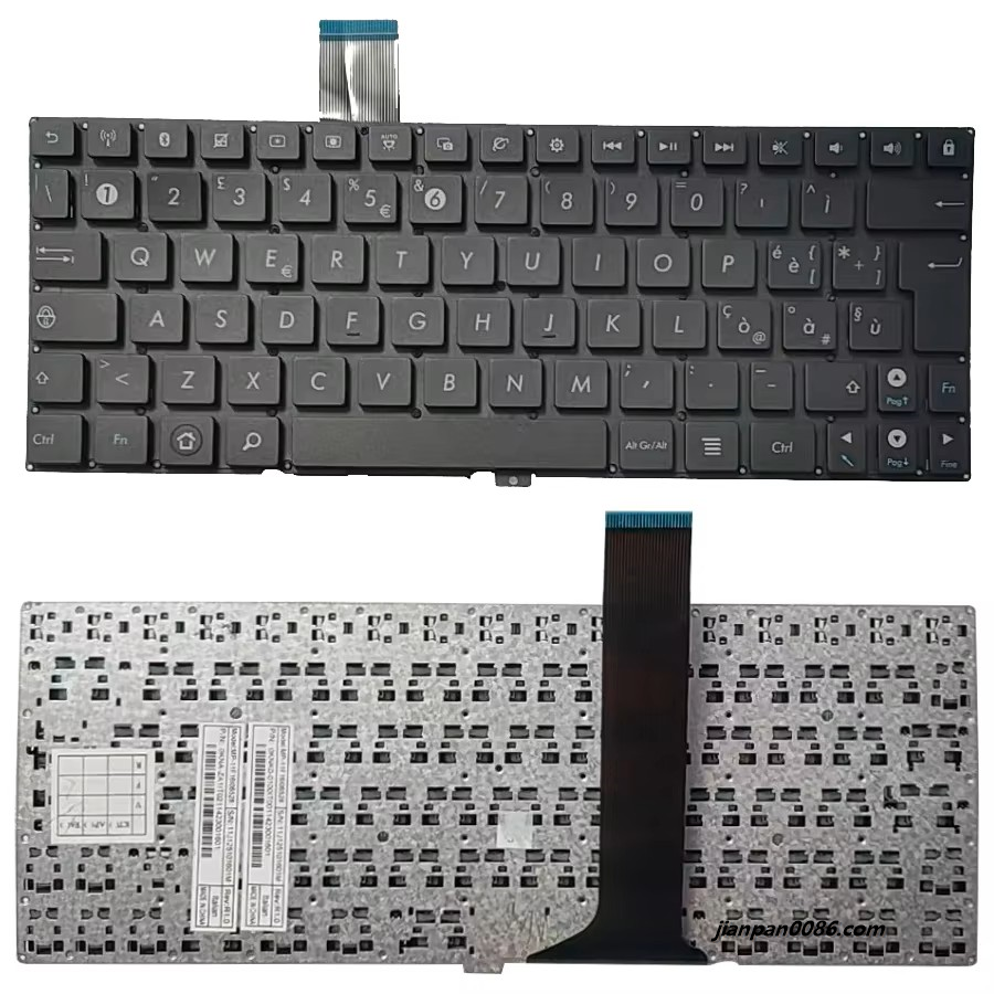 Picture of Original New Italy Language For Asus Eeepad TF101 Black Laptop Keyboard MP-11F16I0-528 8PTDH3576