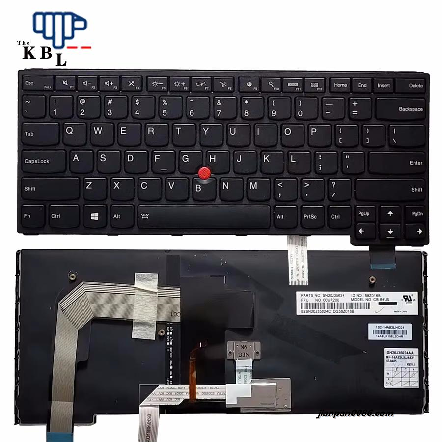 Picture of Original New US Language For IBM Thinkpad S3 YOGA 14 Black Backlight With Point Stick Laptop Keyboard MP-14A83USJ4421 200P9178