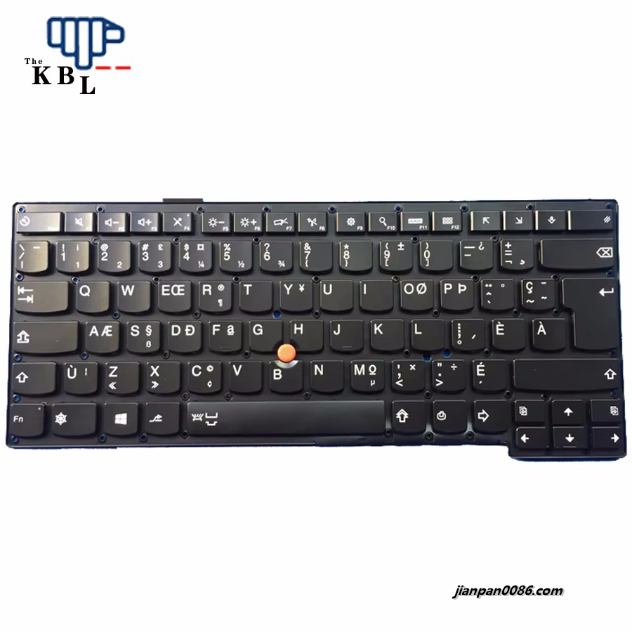 Picture of Original New CanadaFrench Language For Lenovo Thinkpad S3-S431 S3-S440 S431 S440 Backlit Laptop Keyboard 0C44840 SG-60500-23A