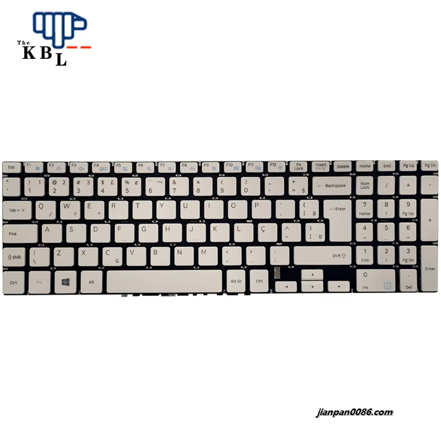 Picture of Original New Brazil PT Language For Samsung NP500R NP300E5K Laptop Keyboard NSK-MS6SN 20P4011L
