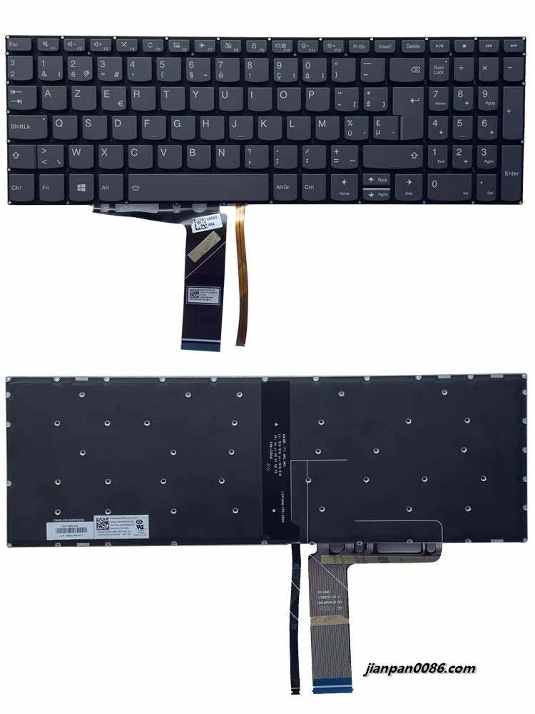 Picture of Original New Belgium Language For Lenovo IdeaPad 330-15 330-15IKB Black Backlit Laptop Keyboard SN20M62796 PK131E41A22 8PE566