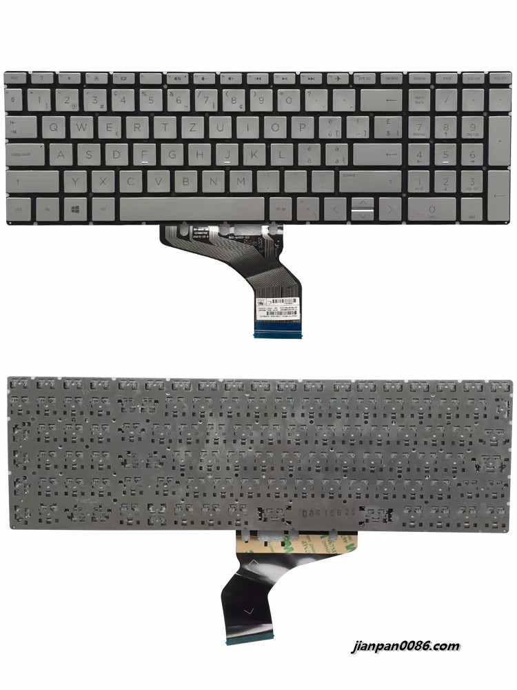 Picture of Oraginal New Swiss Language For HP Pavilion 15-DA 15-DB 15-DW Silver Laptop Keyboard SG-A0880-XXA SN91749 3PE564