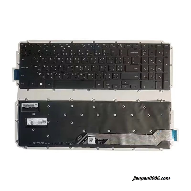 Picture of Original New Arabic Language For Dell G3 3500 Black Backlit Laptop Keyboard SG-85160-3NA  SN2013B DP/N:07WCF4