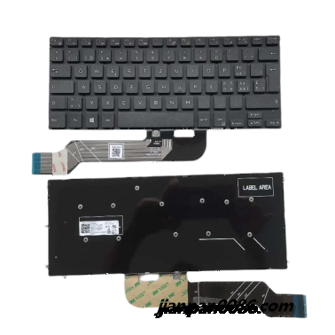 Picture of Oraginal New Swiss Language For Dell 7460 7466 7560 Nobacklit Black Laptop Keyboard 065CHV IT PK131Q14A20 E478
